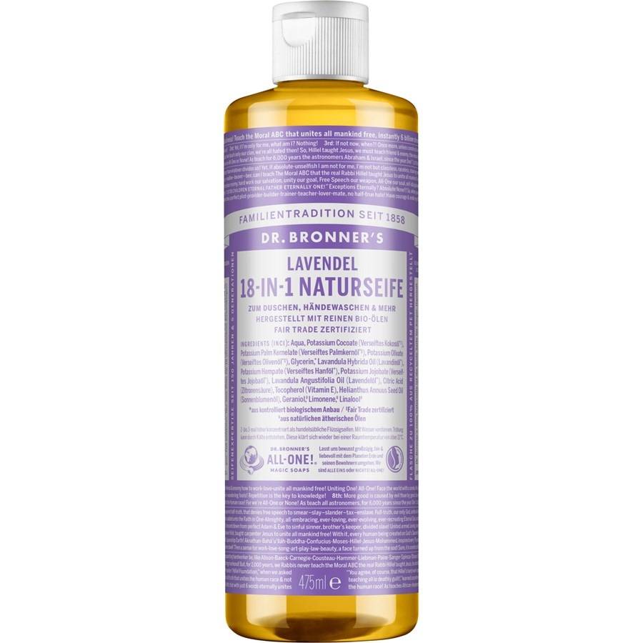 Dr-Bronners Flüssigseifen Verkauf