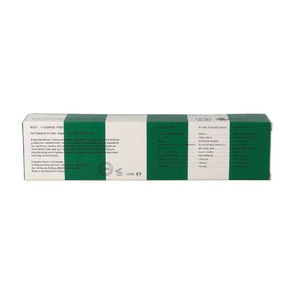 kingfisher Kingfisher Natural Toothpaste Mint Günstiger Verkauf