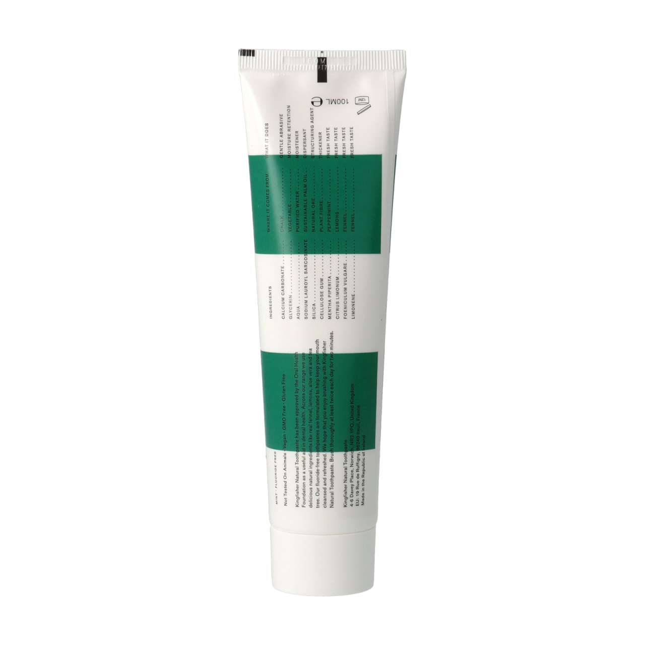kingfisher Kingfisher Natural Toothpaste Mint Günstiger Verkauf