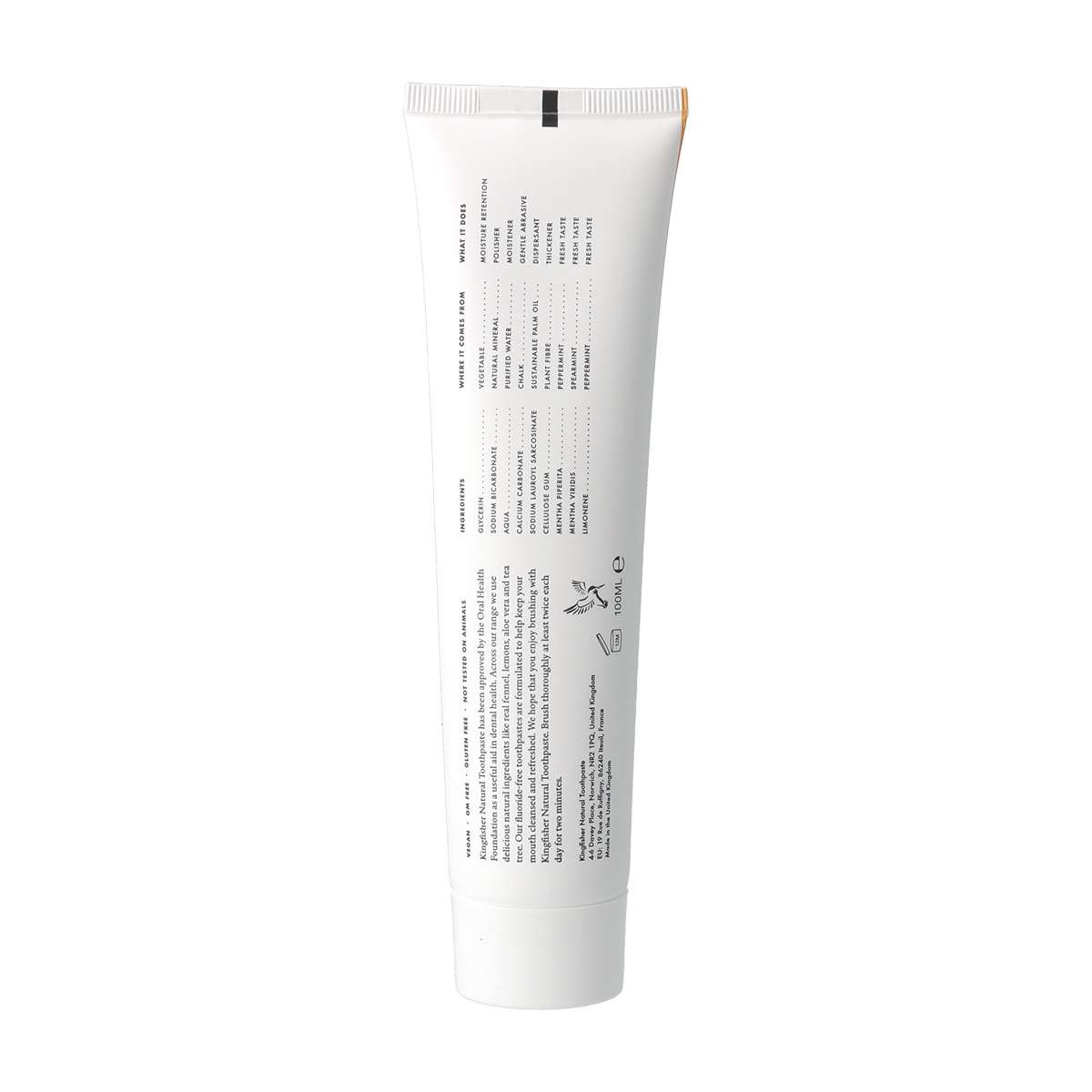 kingfisher Kingfisher Organic Toothpaste with Baking Soda for Whiter Teeth Hotsell