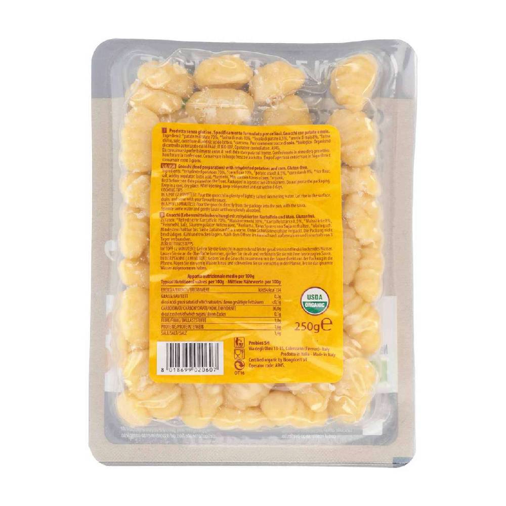 viva-mais Probios corn gnocchi without wheat - vegan, store without refrigeration Auslauf