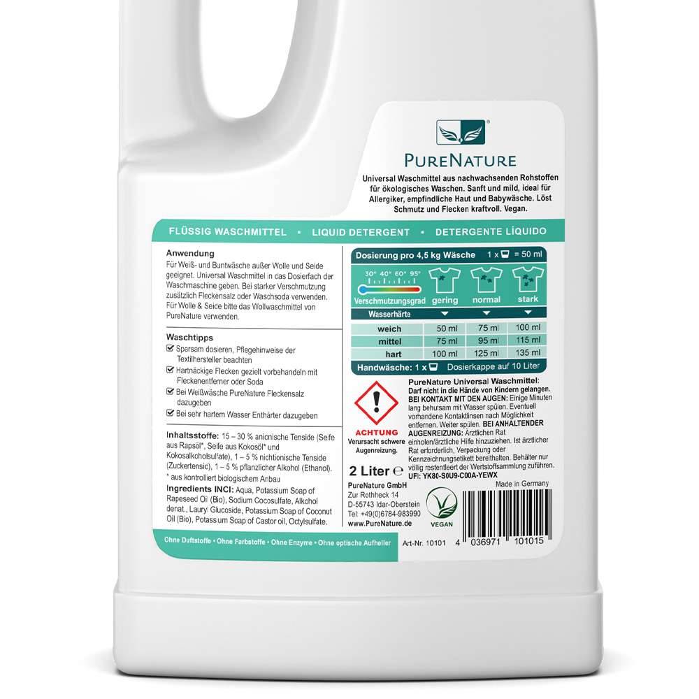 purenature Liquid Detergent (2 liter bottle) Verkauf