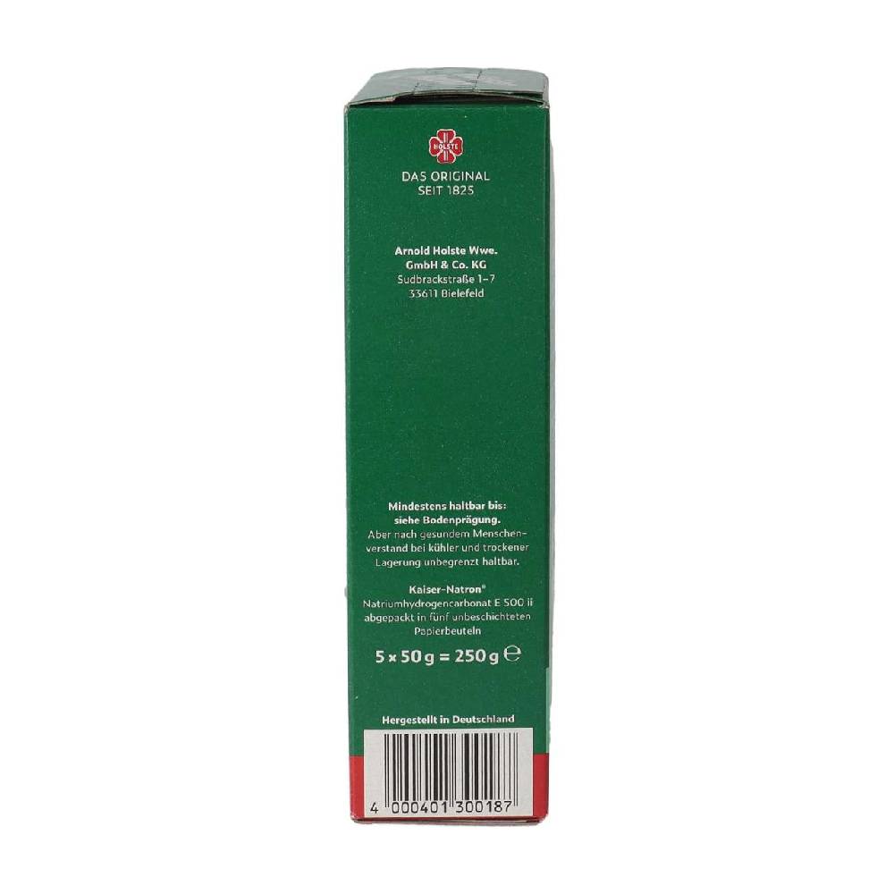 holste Kaiser Natron Baking Soda (6 x 250 grams) Verkauf
