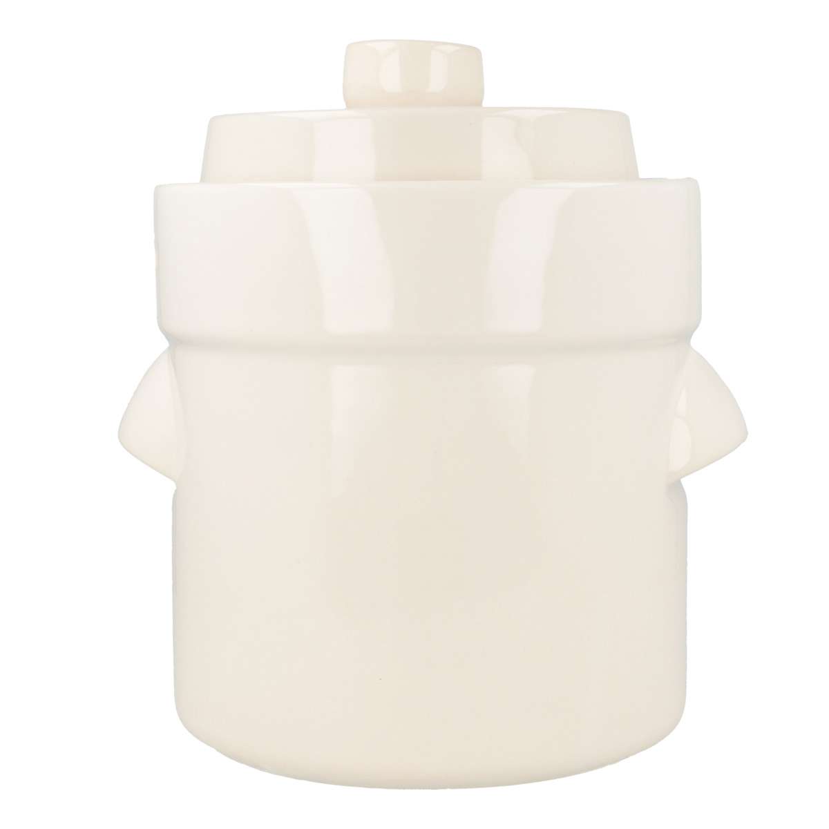 purenature PureNature rum pot/fermenting pot straight, with stone, cream colored Blitzverkäufe