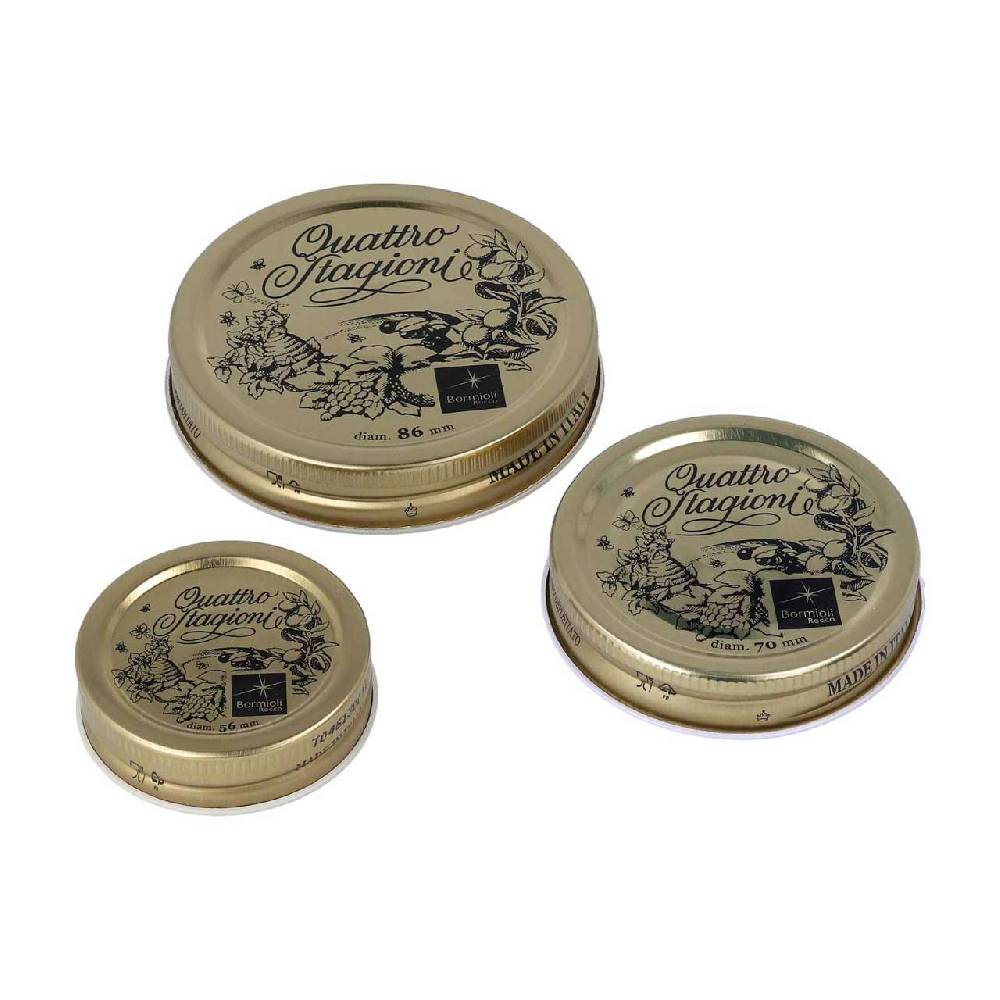 quattro-stagioni Spare Bottle and Glass Jar Lids for Quattro Stagioni in 3 Sizes Angebote