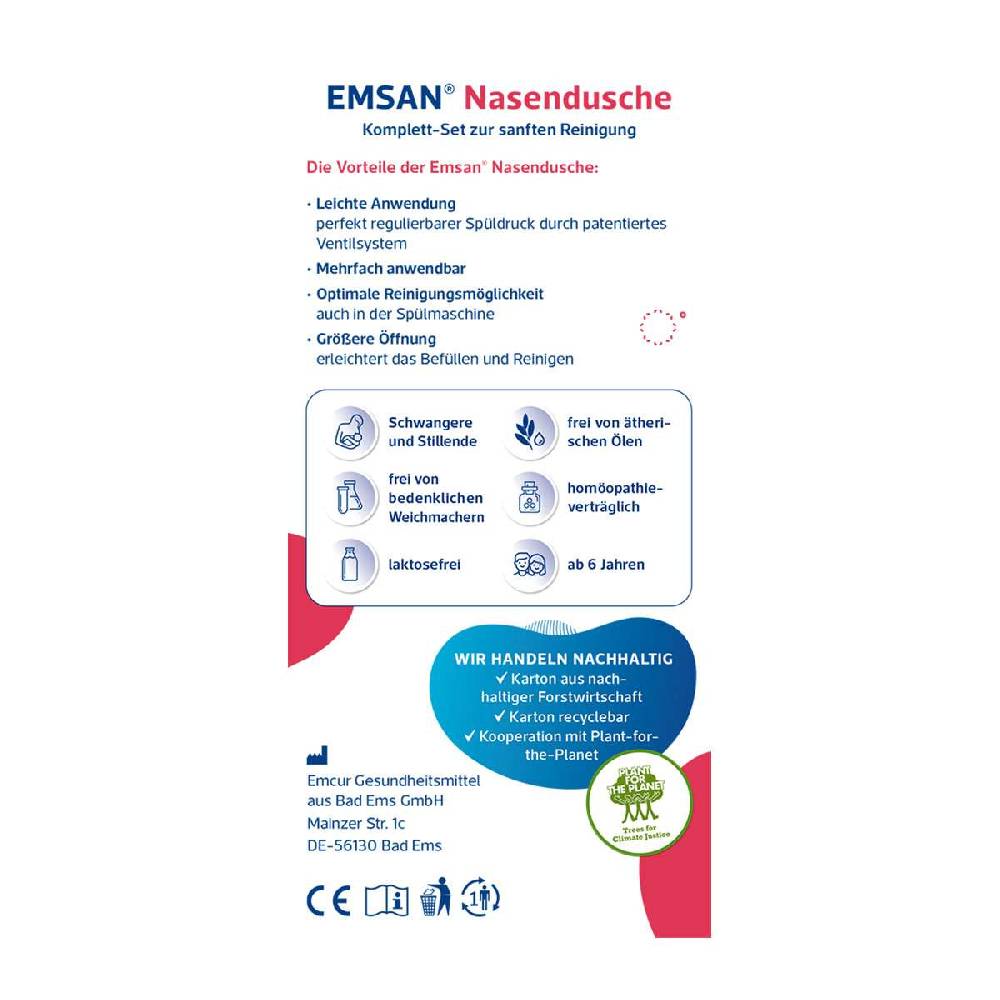 emsan Emcur ® Nasal Douche (Complete Set) Blitzverkäufe