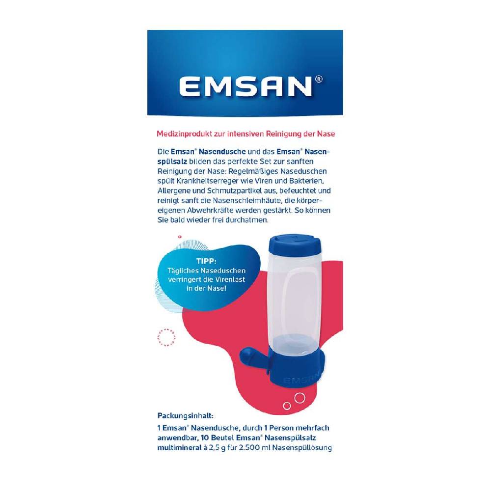 emsan Emcur ® Nasal Douche (Complete Set) Blitzverkäufe
