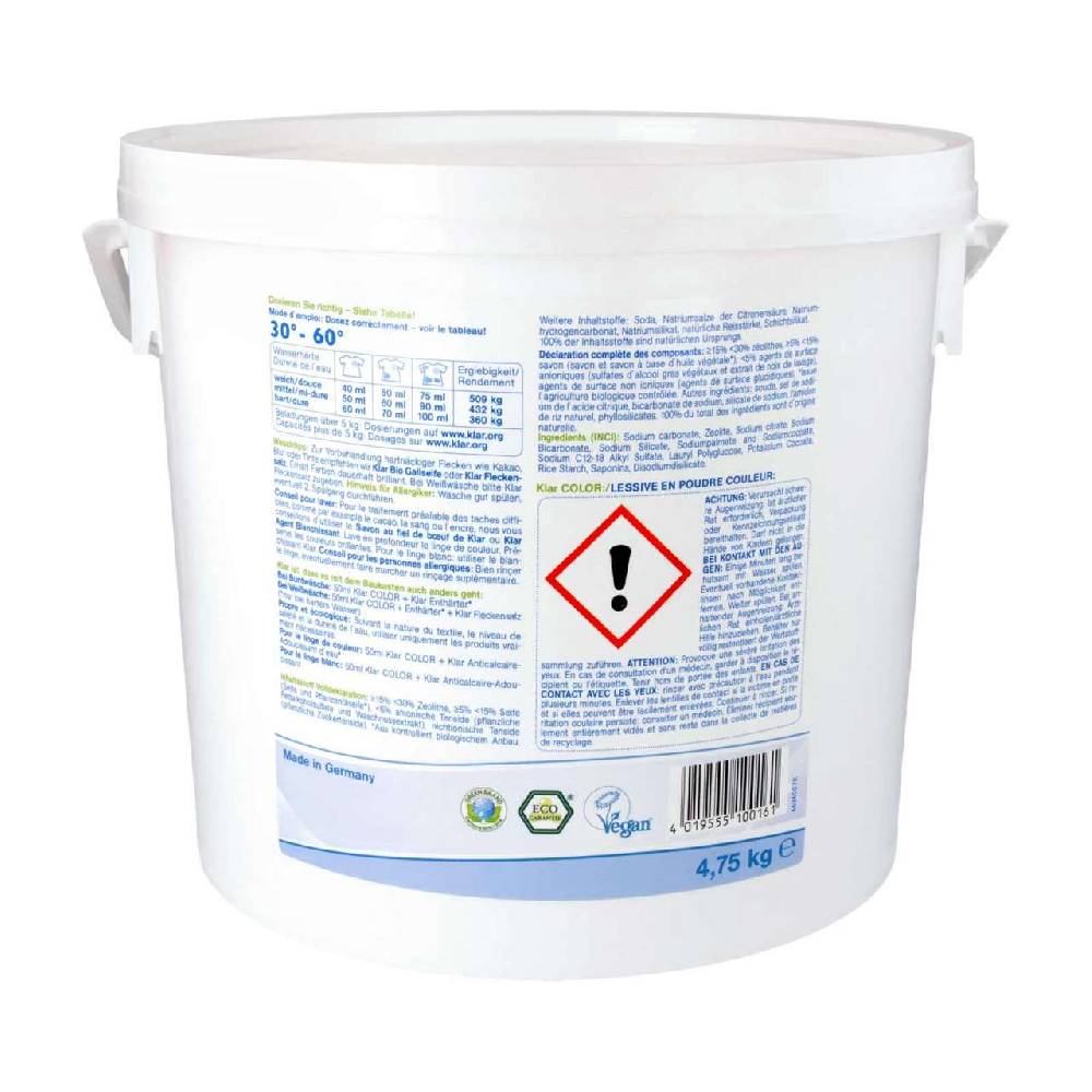 klar Basis Compact Color Laundry Detergent, perfume-free im Angebot