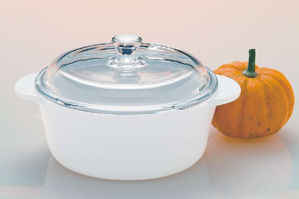 corningware White Corningware Casserole Dish with Lid & capacity of 0.8L Online
