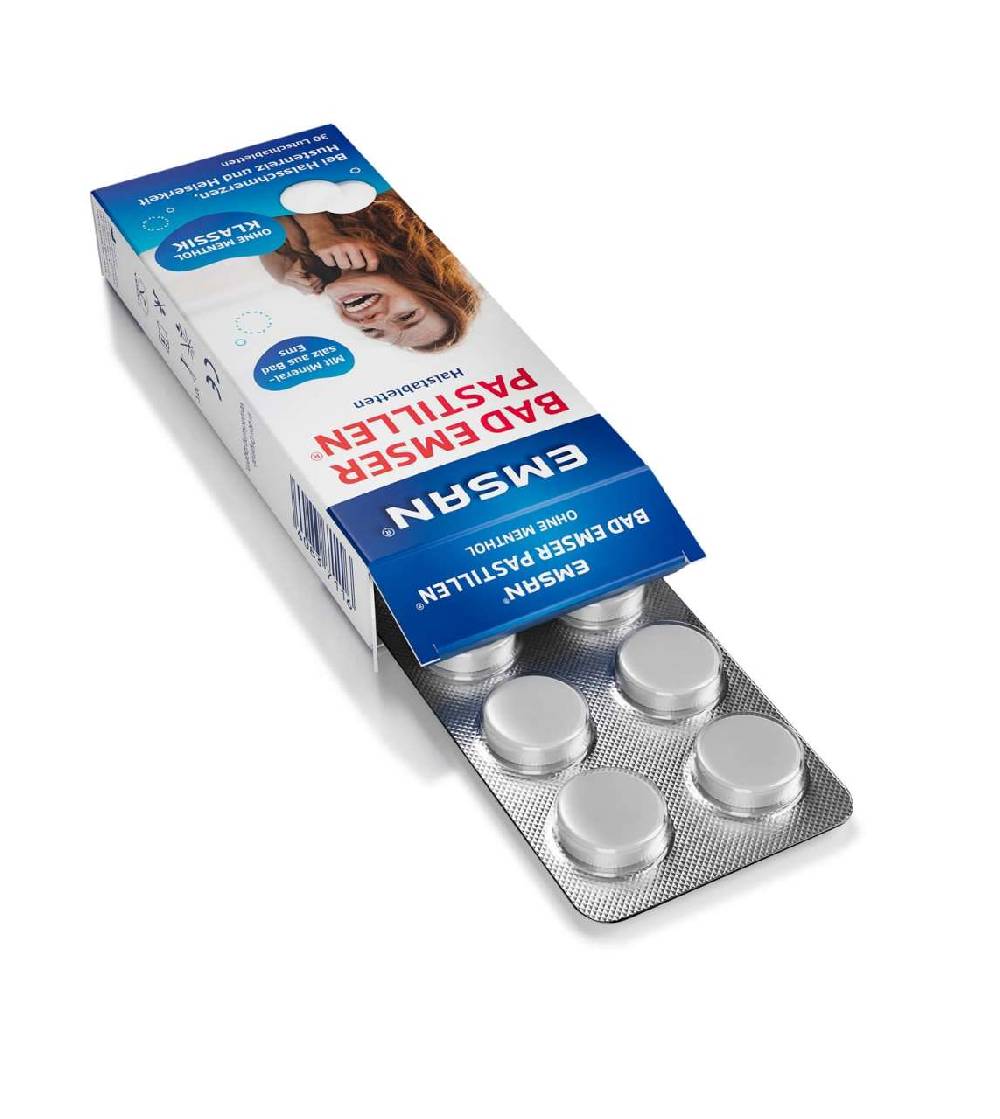 emsan Emcur ® Bad Emser Pastilles without Menthol Blitzverkäufe