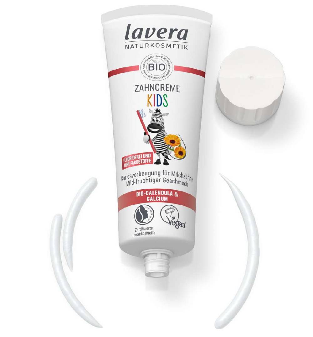lavera Lavera Toothpaste for Children (strawberry/raspberry) im Angebot