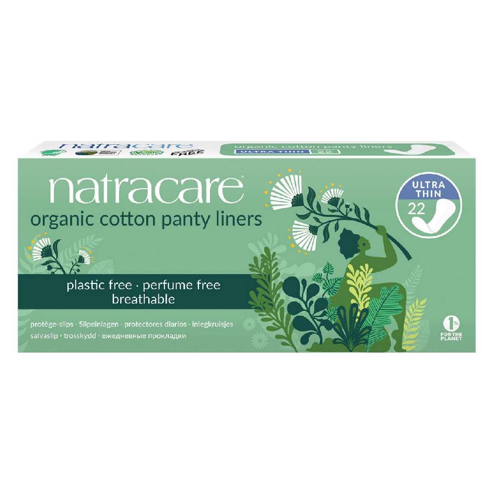 natracare Panty liner, extra thin, 22 pieces