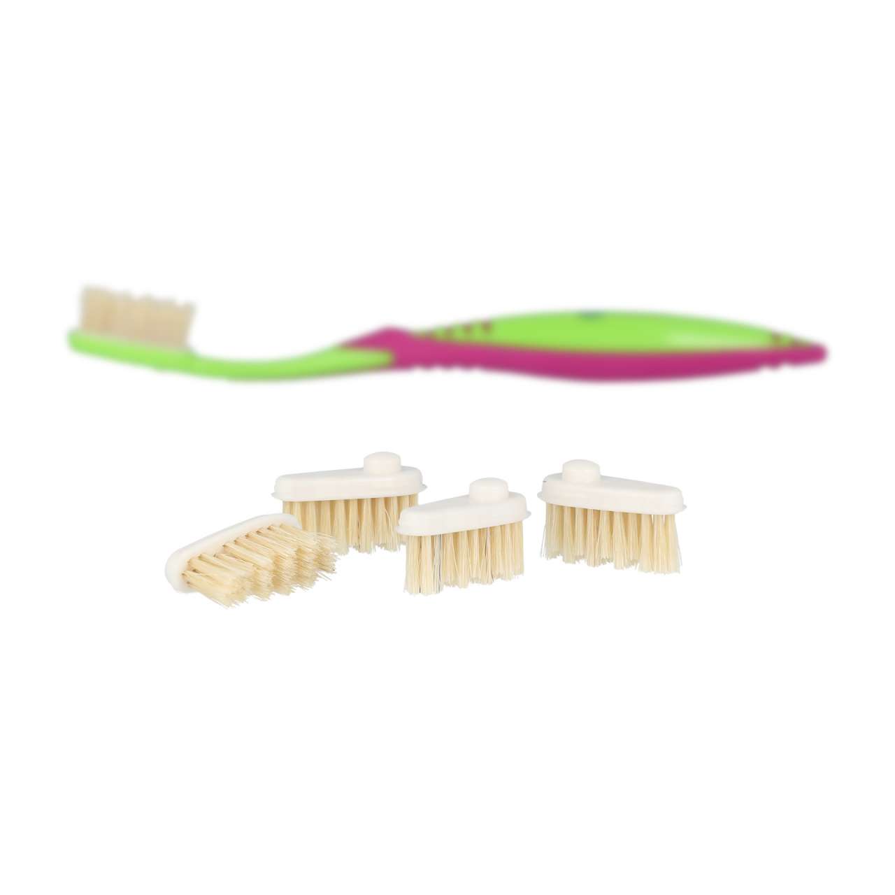 purenature Natural Bristle Replaceable Toothbrush Heads 3 pcs Set Meist gekauft