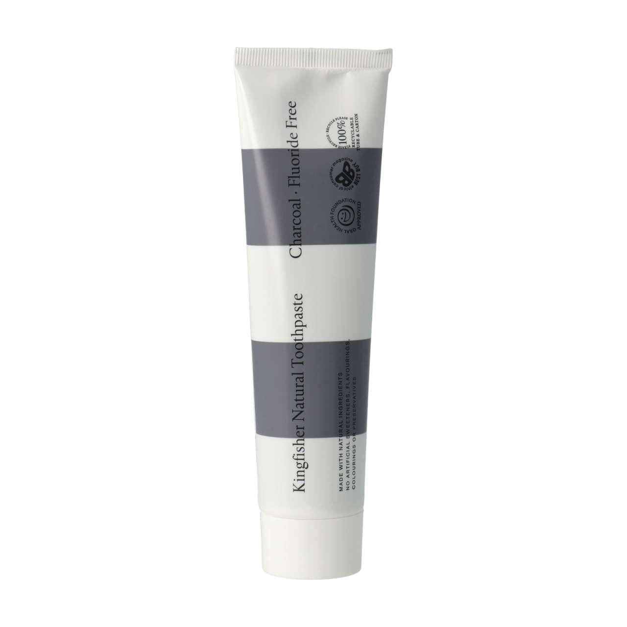 kingfisher Kingfisher toothpaste with activated carbon natural whitening effect, fluoride Blitzverkäufe
