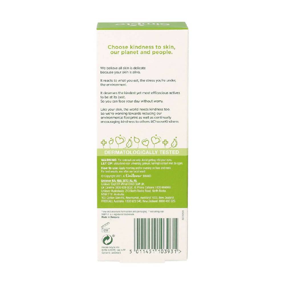 simple Simple Hydrating Light Moisturiser Angebote