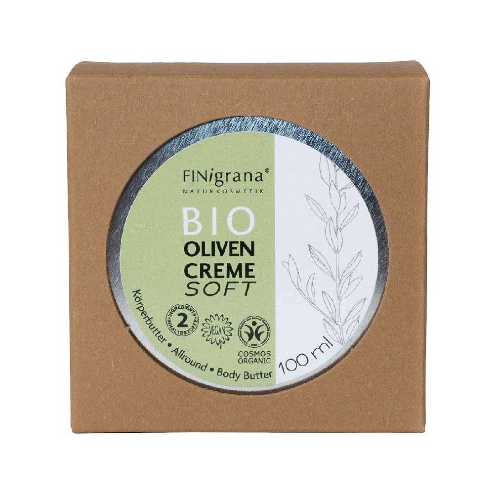 finigrana FINigrana Olive Oil Face Cream, Soft with Organic Shea Butter Schlussverkauf
