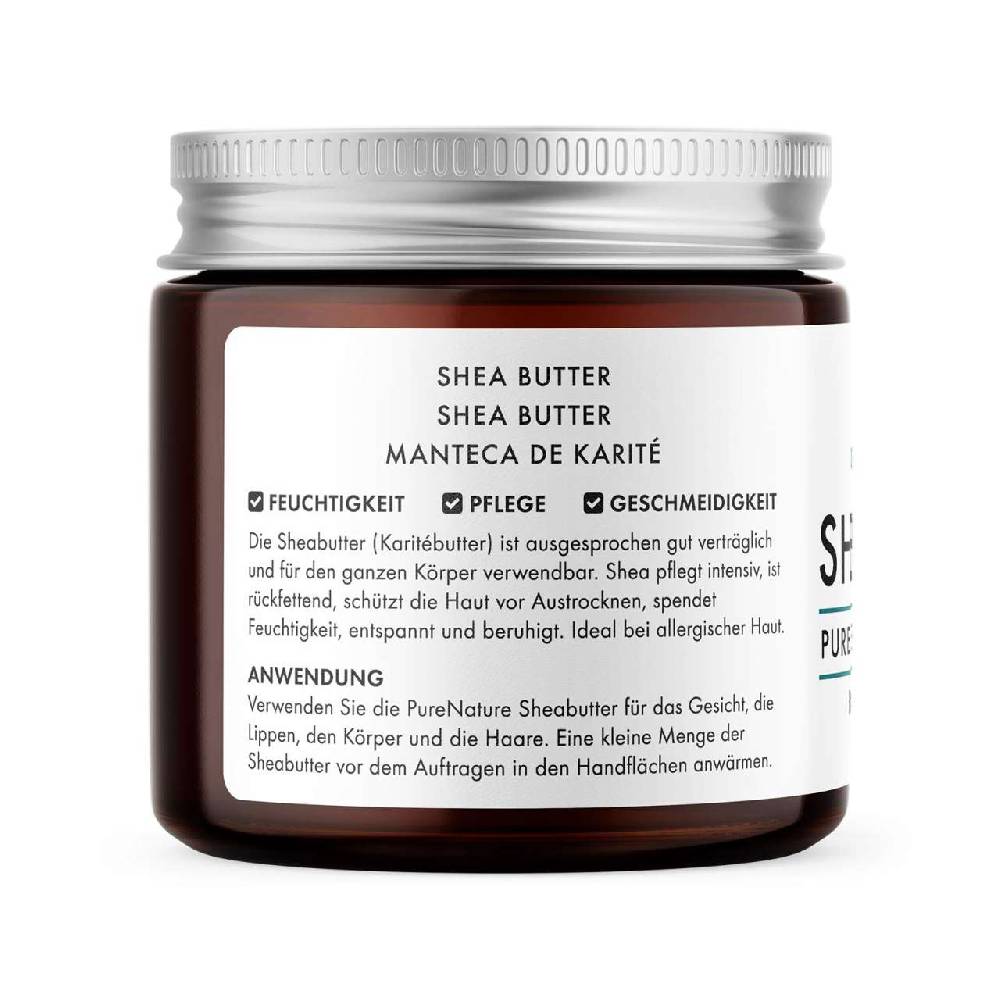 purenature PureNature Shea Butter Face Cream and Body Moisturiser unscented im Angebot