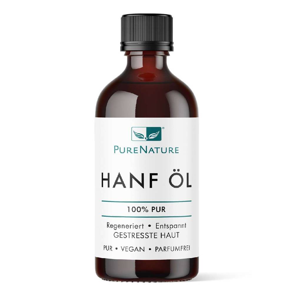 purenature PureNature hemp oil for skin and hair - cold pressed