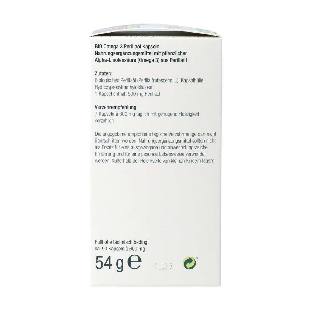 gse Omega 3 organic perilla oil capsules, vegan Günstiger Verkauf