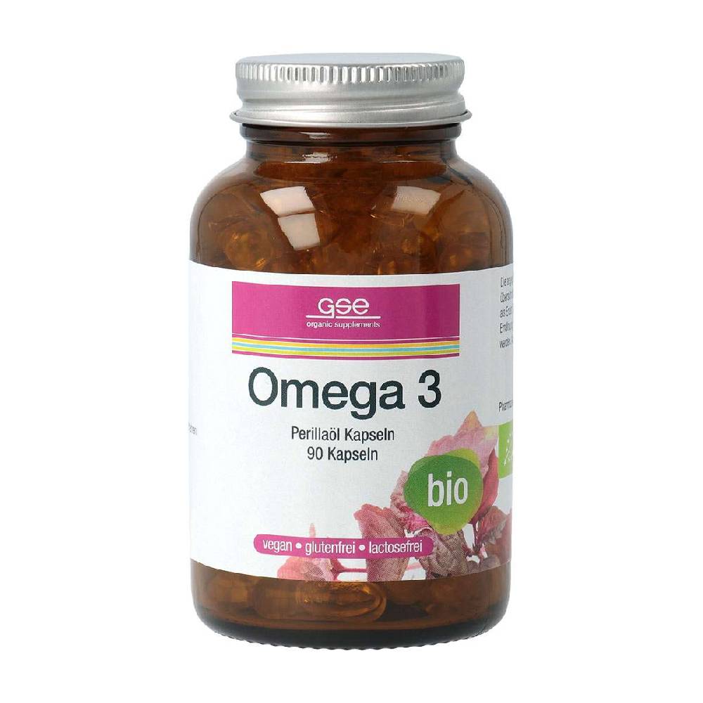gse Omega 3 organic perilla oil capsules, vegan Günstiger Verkauf