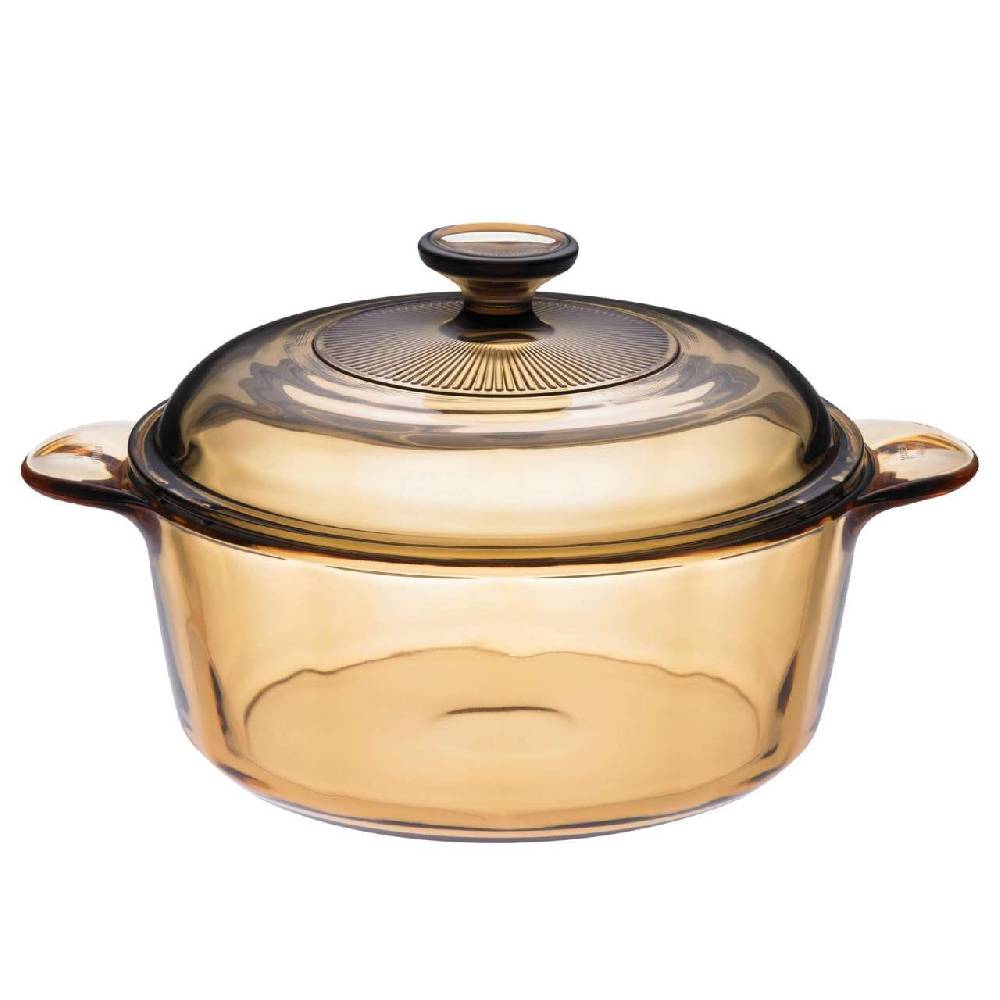 visions Visions Glass Casserole Dish with Lid & Airtight Plastic Cover Online