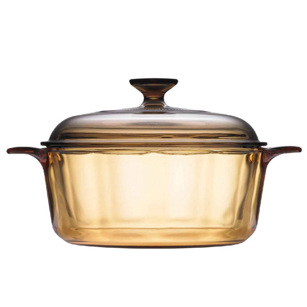 visions Visions Glass Casserole Dish with Lid & Airtight Plastic Cover Online