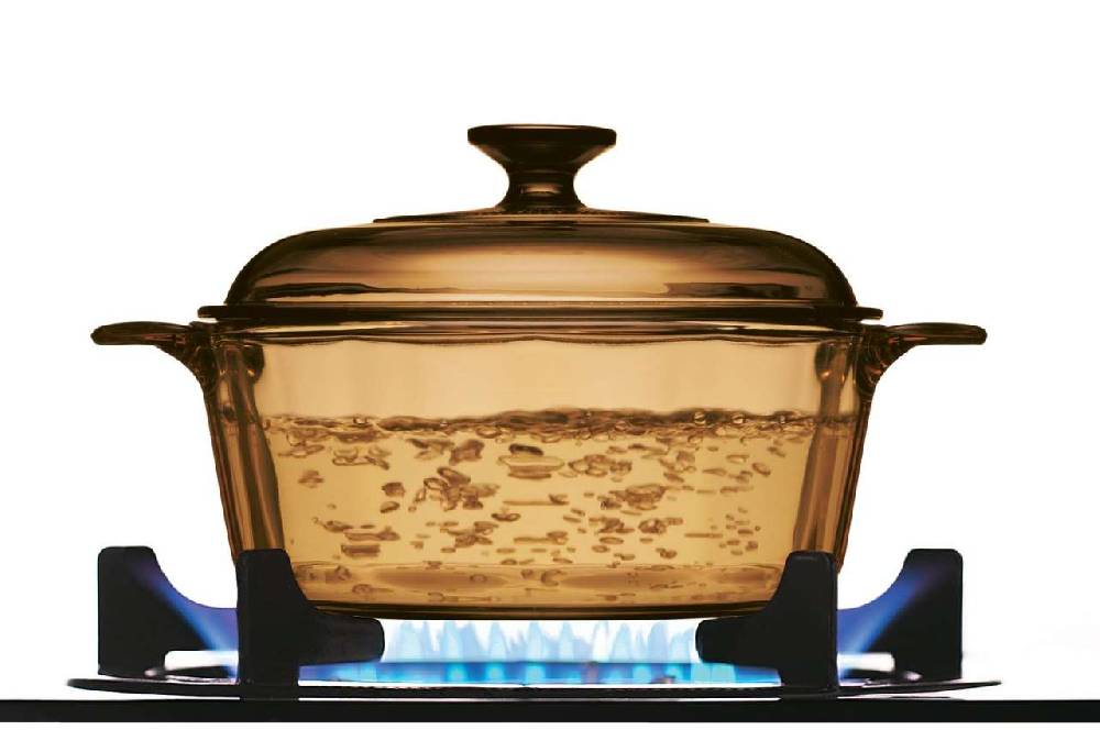 visions Visions Glass Casserole Dish with Lid & Airtight Plastic Cover Online