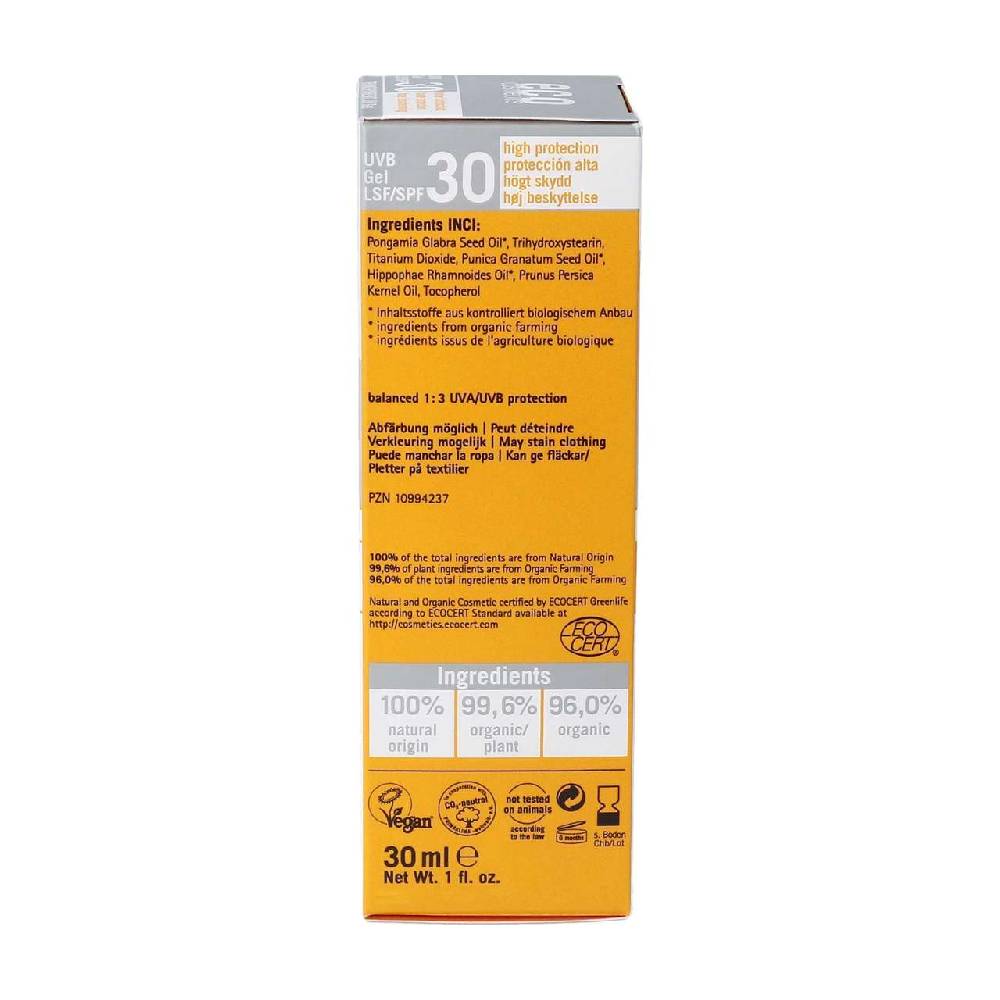eco-cosmetics Eco Facial Sun Gel SPF 30 oil gel – mineral based sunscreen Verkauf