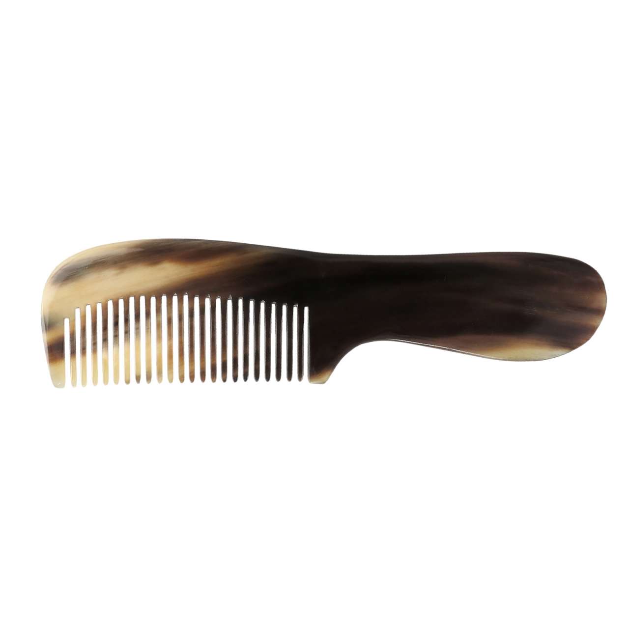 purenature Horn comb with handle 13 cm