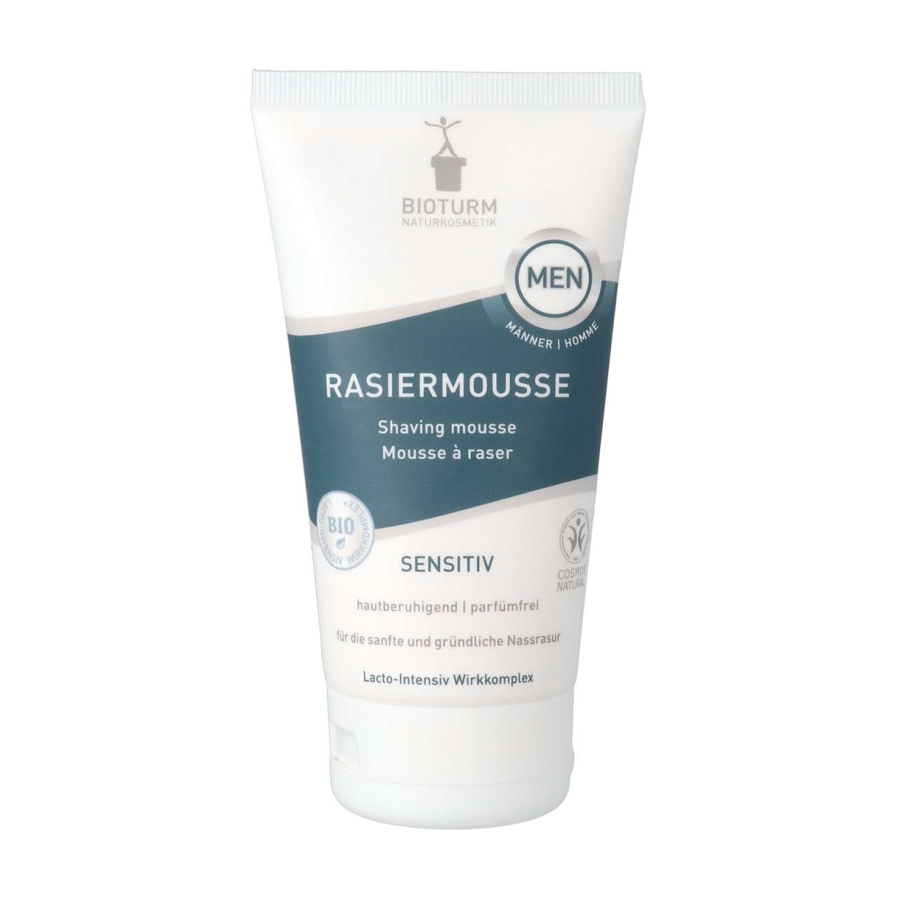 bioturm Bioturm shaving mousse sensitive: Organic shaving foam without fragrances