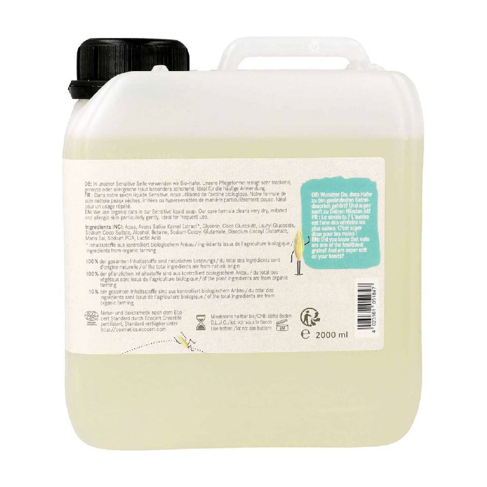 eubiona Eubiona Sensitive Liquid Soap Hafer, 2 l Online