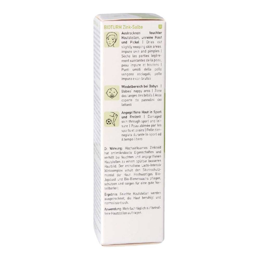 bioturm Zinc Ointment for Skin-Protection Auslauf