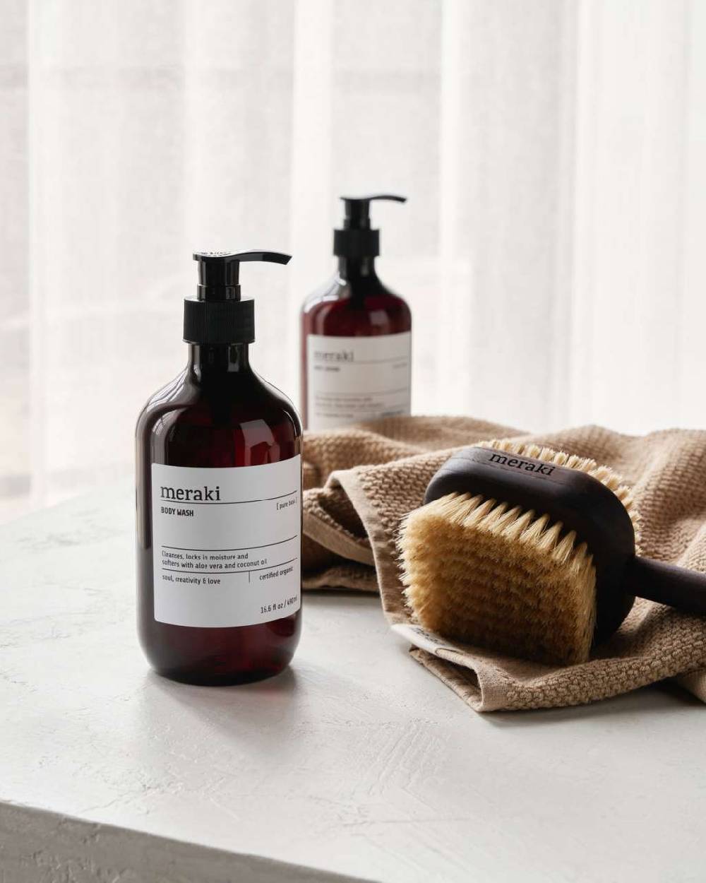 meraki Meraki Pure shower gel without palm oil for sensitive skin Auslauf