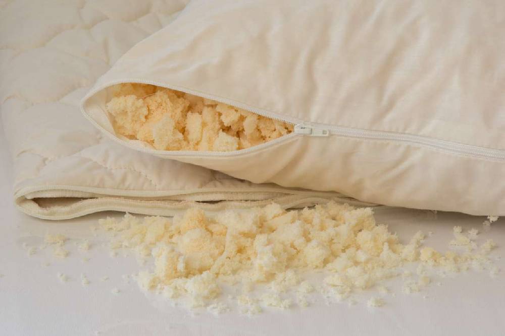 purenature PureNature latex flock pillow with quilted organic cotton cover Wochenangebot