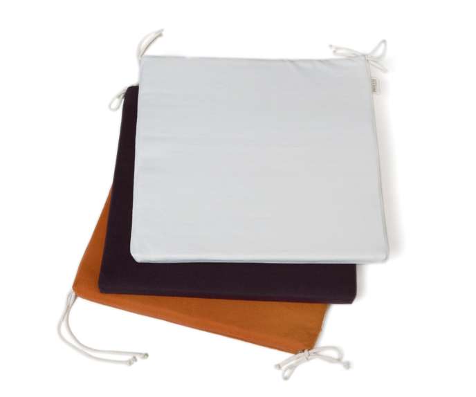 prolana Prolana seat cushion 35 x 35cm - organic chair upholstery with half panama cover Super Rabatt