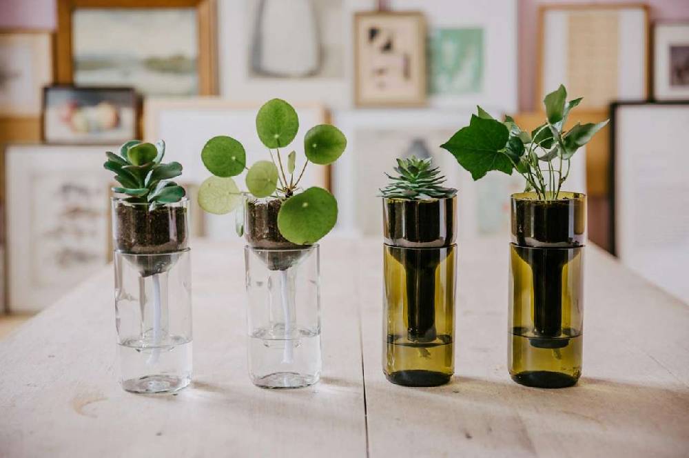 side-by-side Side by Side flower pot self watering Outlet