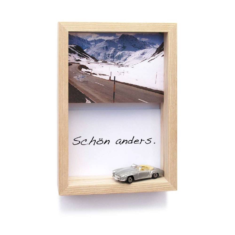 side-by-side Side by Side picture frame for postcards & to complete with decoration Großer Ausverkauf