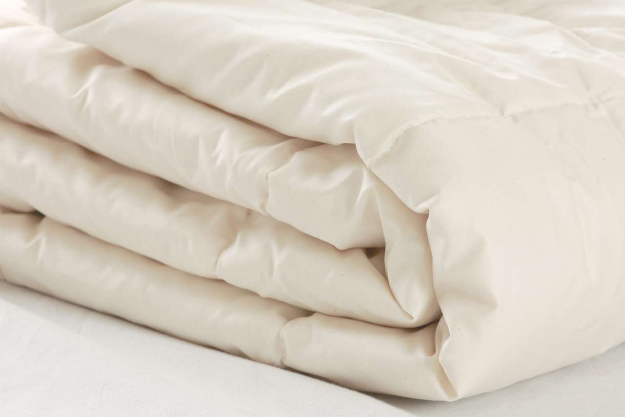 purenature Light summer duvet cotton / linen cools comfortably, washable Muttertagsangebot