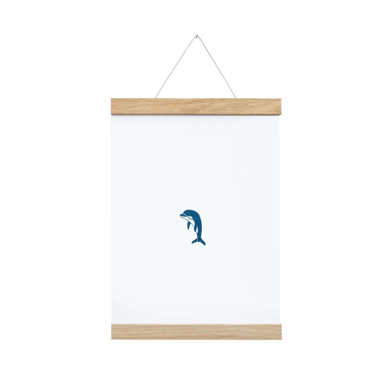side-by-side Side by Side - Magnetic Poster Strip Light Oak - for DIN A4 Formats Große Rabatte