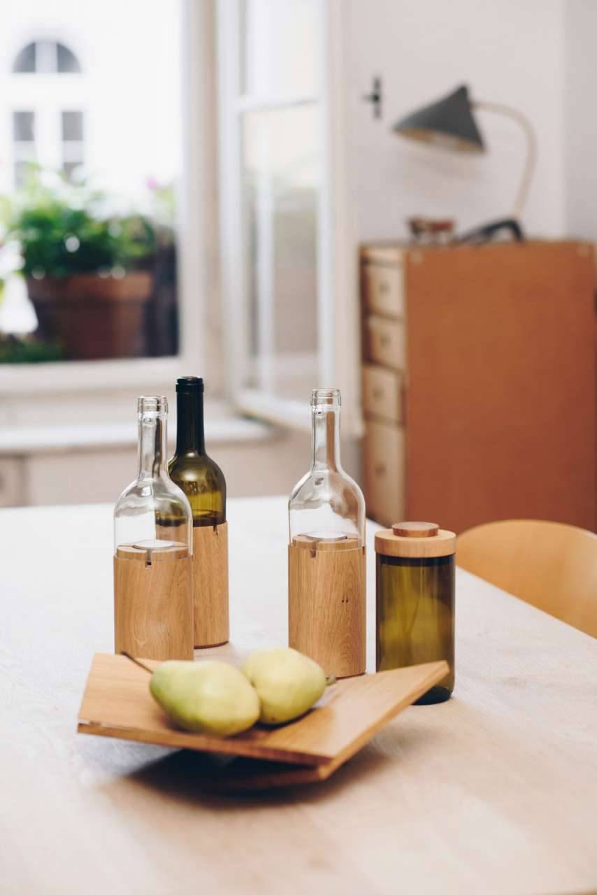 side-by-side Side by Side Designer fruit bowl Oh Là Là made of oak wood Neuheiten