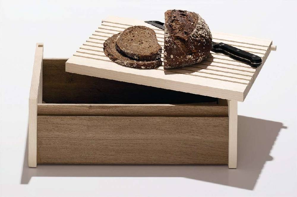 side-by-side Wooden Bread Bin Discount Store für neue Produkte