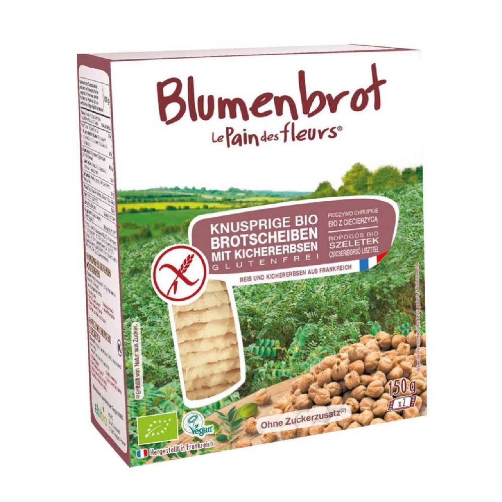 blumenbrot Flower bread with chickpeas - a delicious crispbread without wheat Schlussverkauf