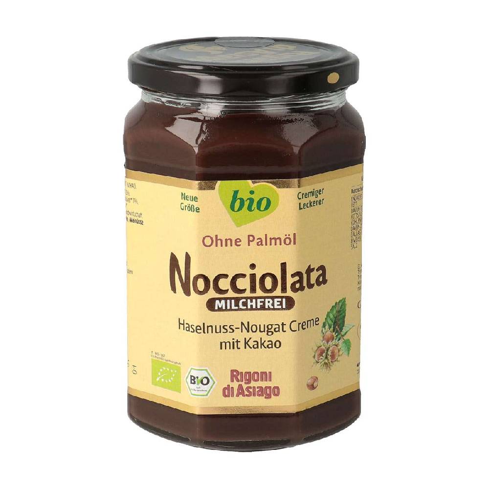 rigoni-di-asiago Nocciolata milk-free - vegan nut nougat cream - extra creamy