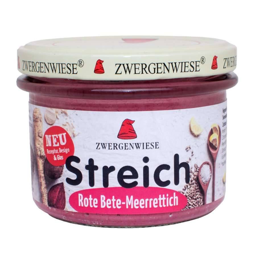 zwergenwiese Zwergenwiese organic bread spread horseradish beetroot without gluten Wochenangebot