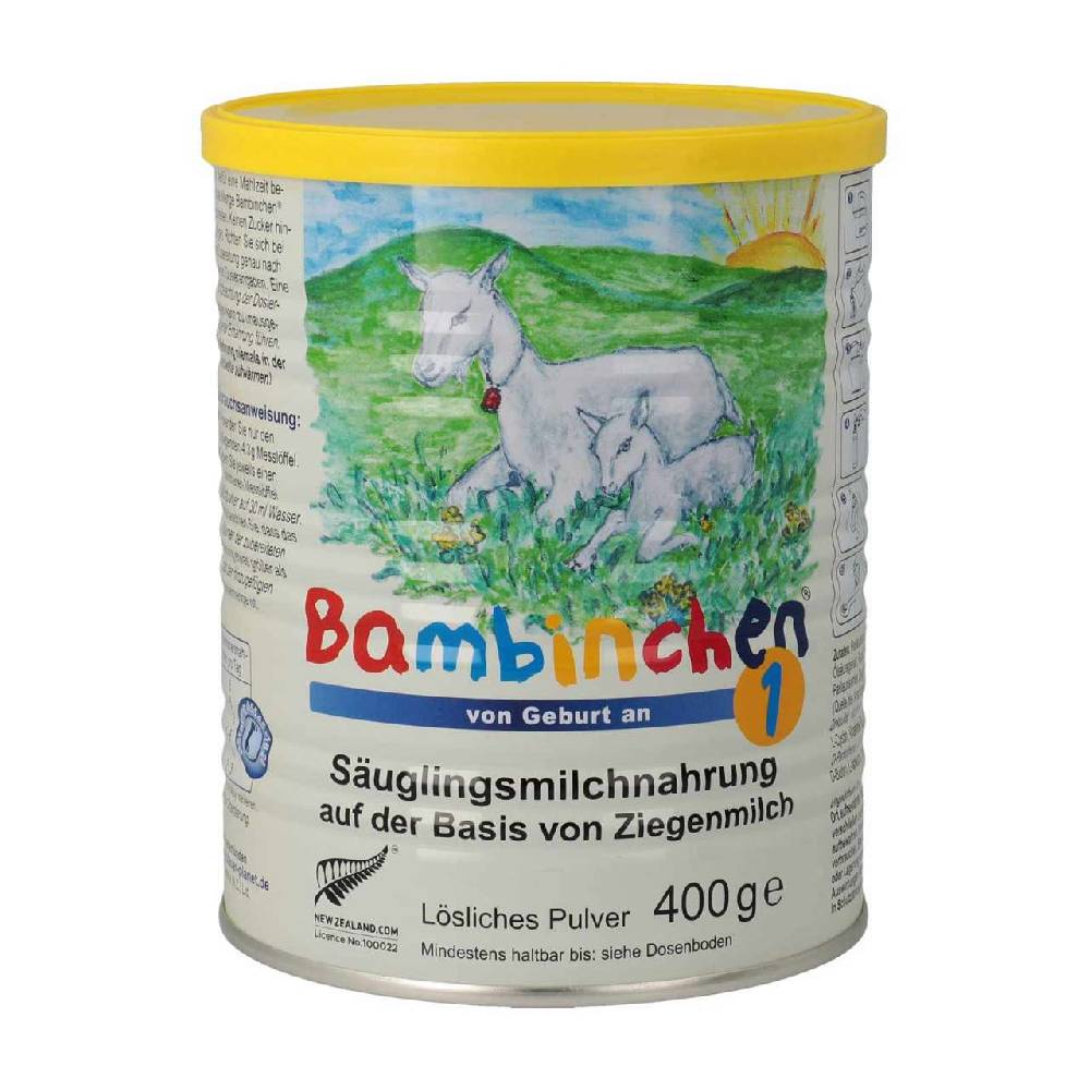 blauer-planet Bambinchen 1 Infant Formula 12 x 400 gr Vierteljährliche Förderung