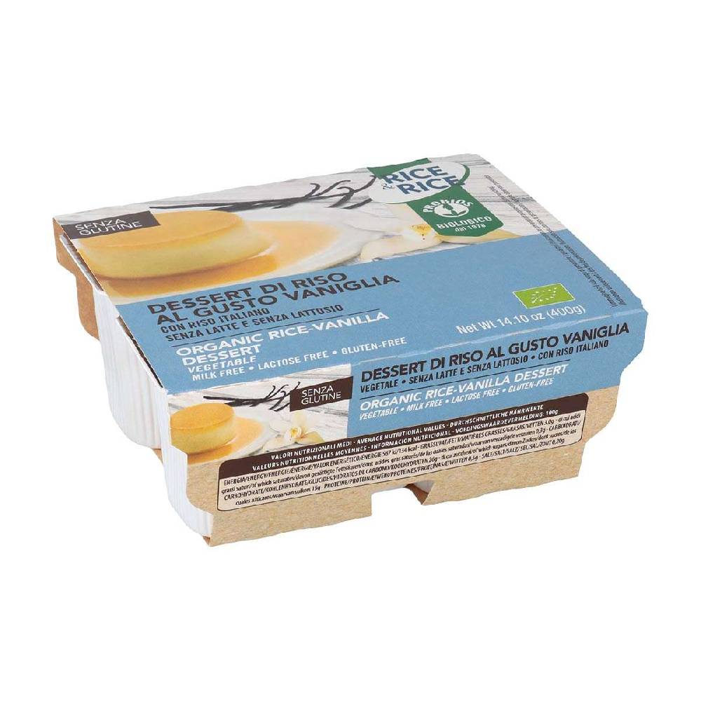 probios Rice Dessert Vanilla (12x100 gr.) 50% Rabatt für begrenzte Zeit