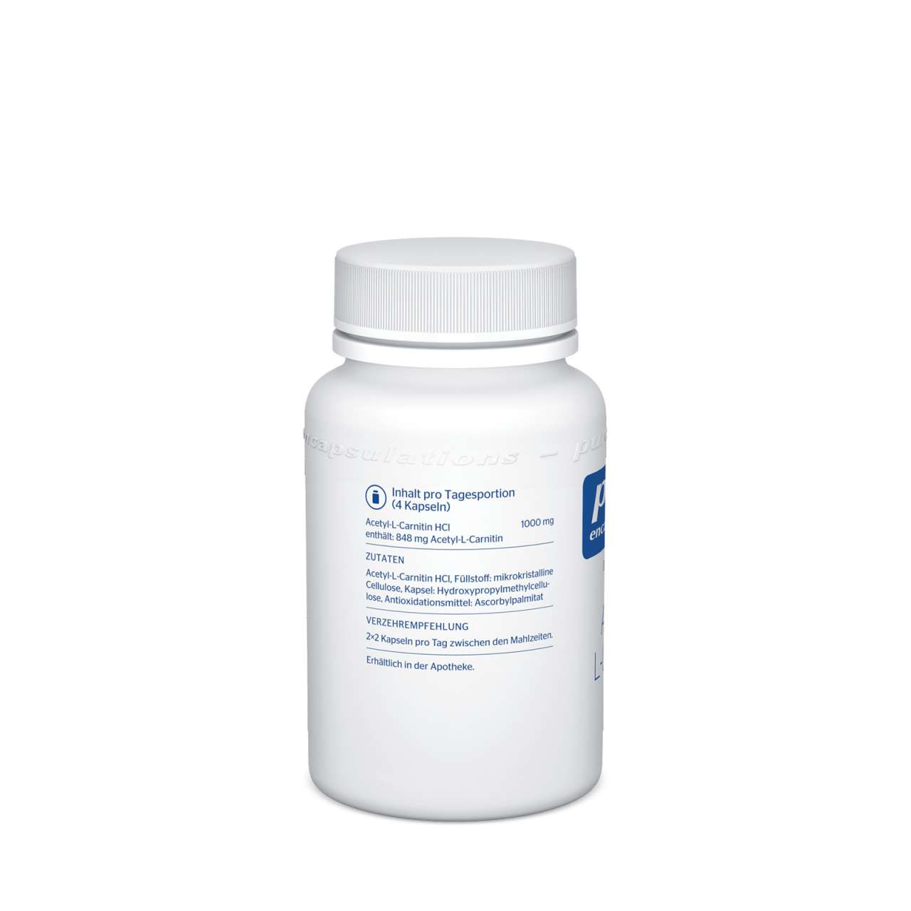 pure-encapsulations Pure Encapsulations L Acetyl Carnitine - with optimal bioavailability Rabatte dieses Monats
