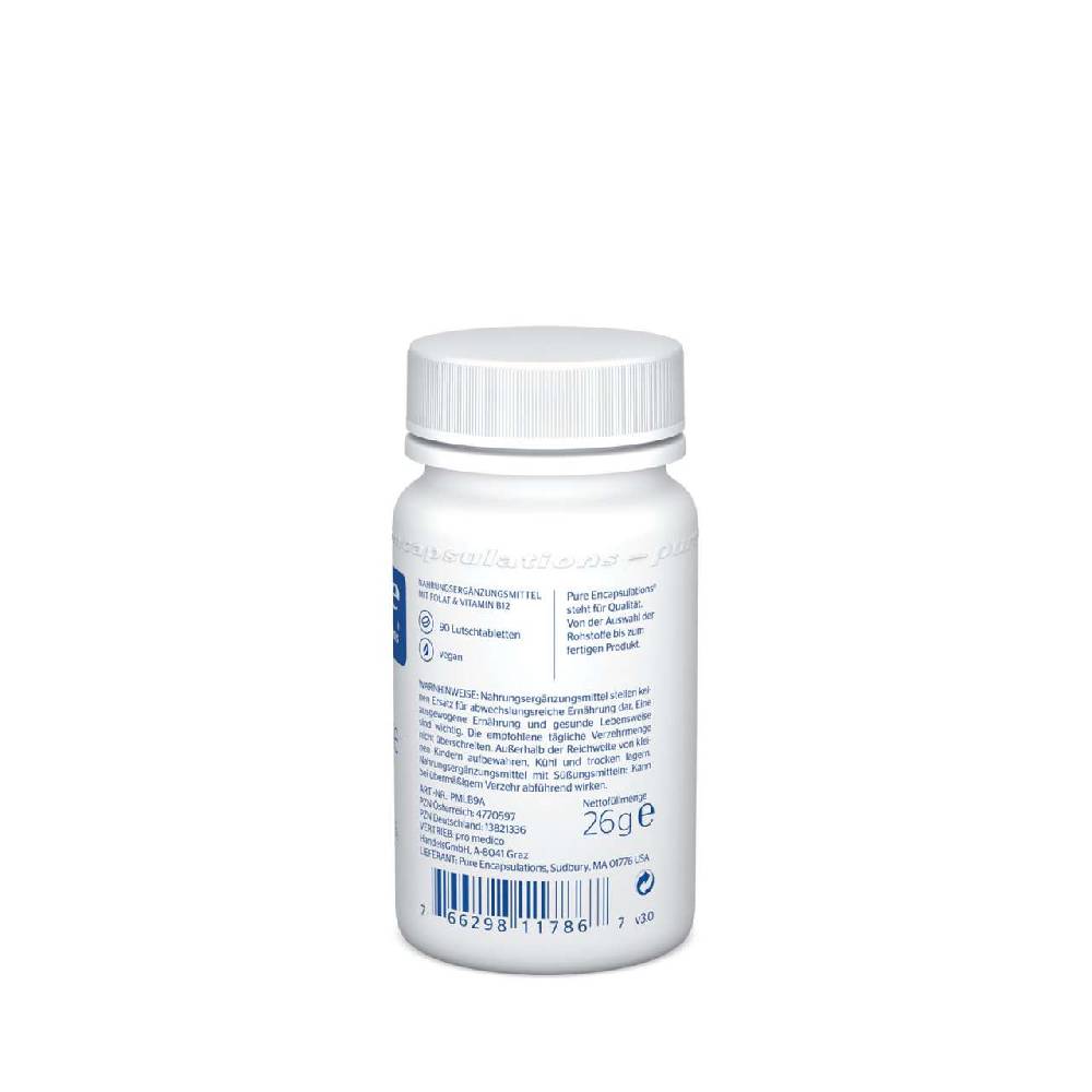 pure-encapsulations Pure Encapsulations B12 Folate - Methylcobalamin Lozenges 2025