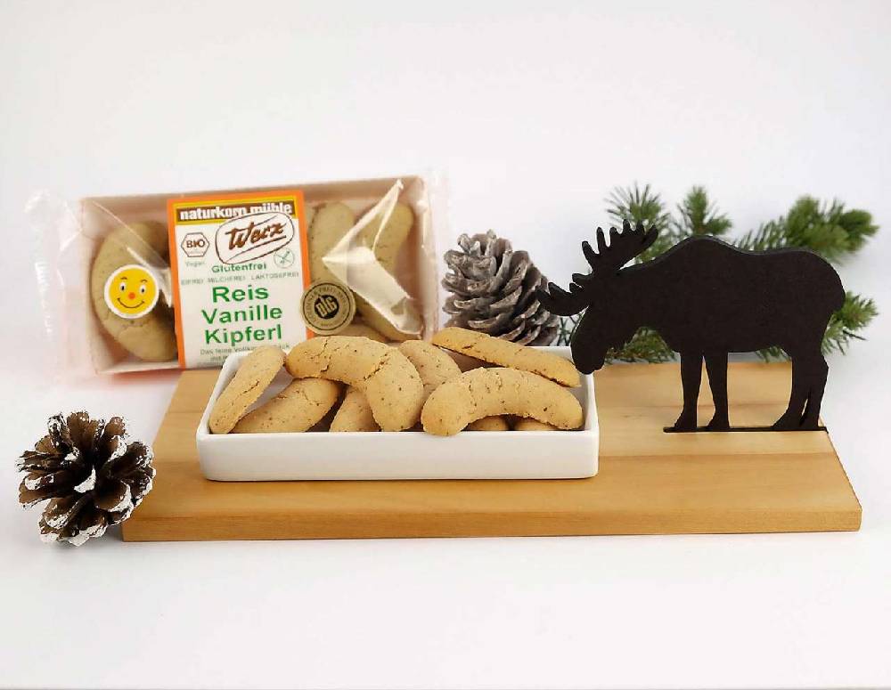 werz Rice Vanilla Biscuits (4 x 125 grams) Valentinstagsangebot