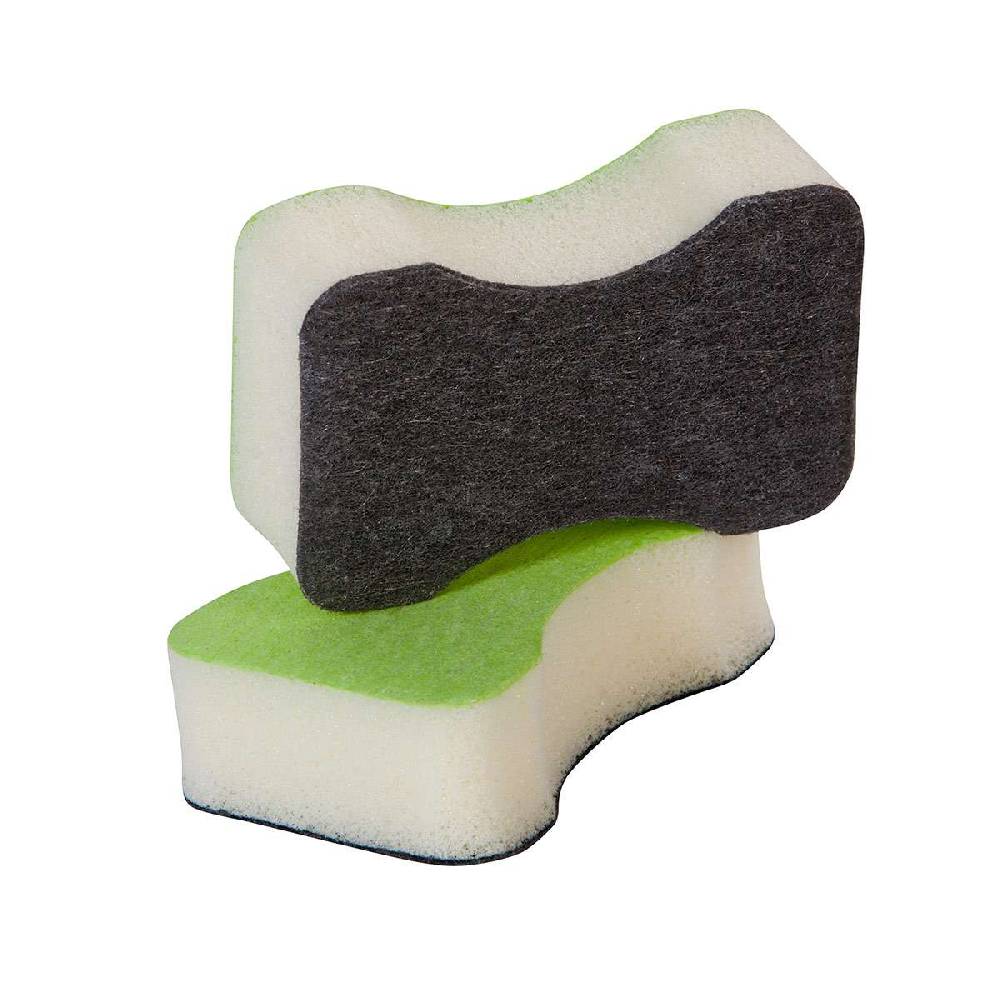 alma-win AlmaWin Eco Scouring Sponge with Steel Wool & Nut Soap Riesige Ersparnisse